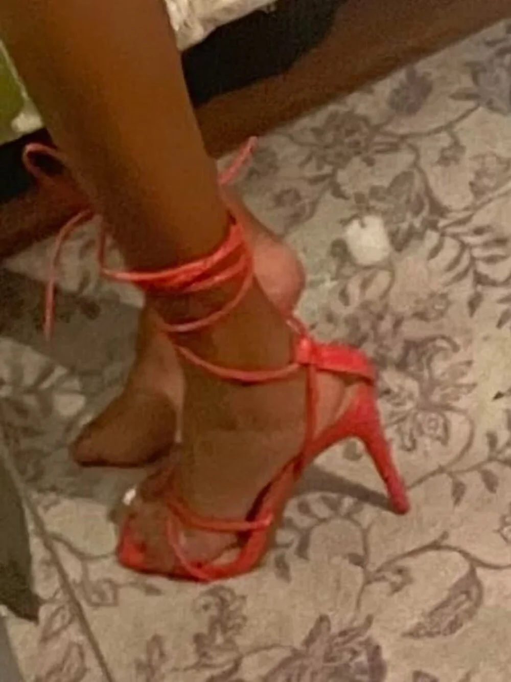 Summer Lace Up Heeled Sandals